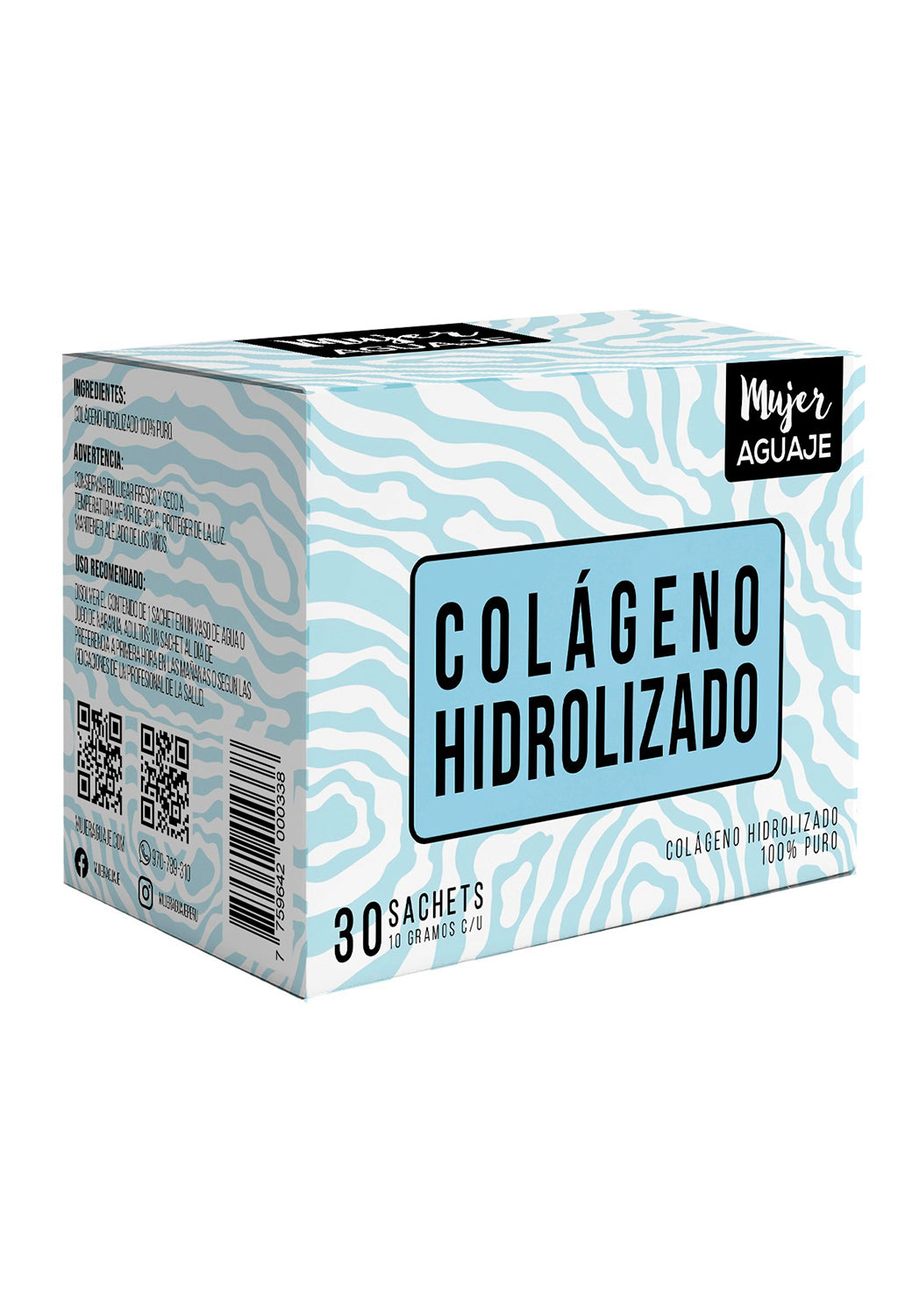 Colageno Hidrolizado 30 sachets Mujer Aguaje