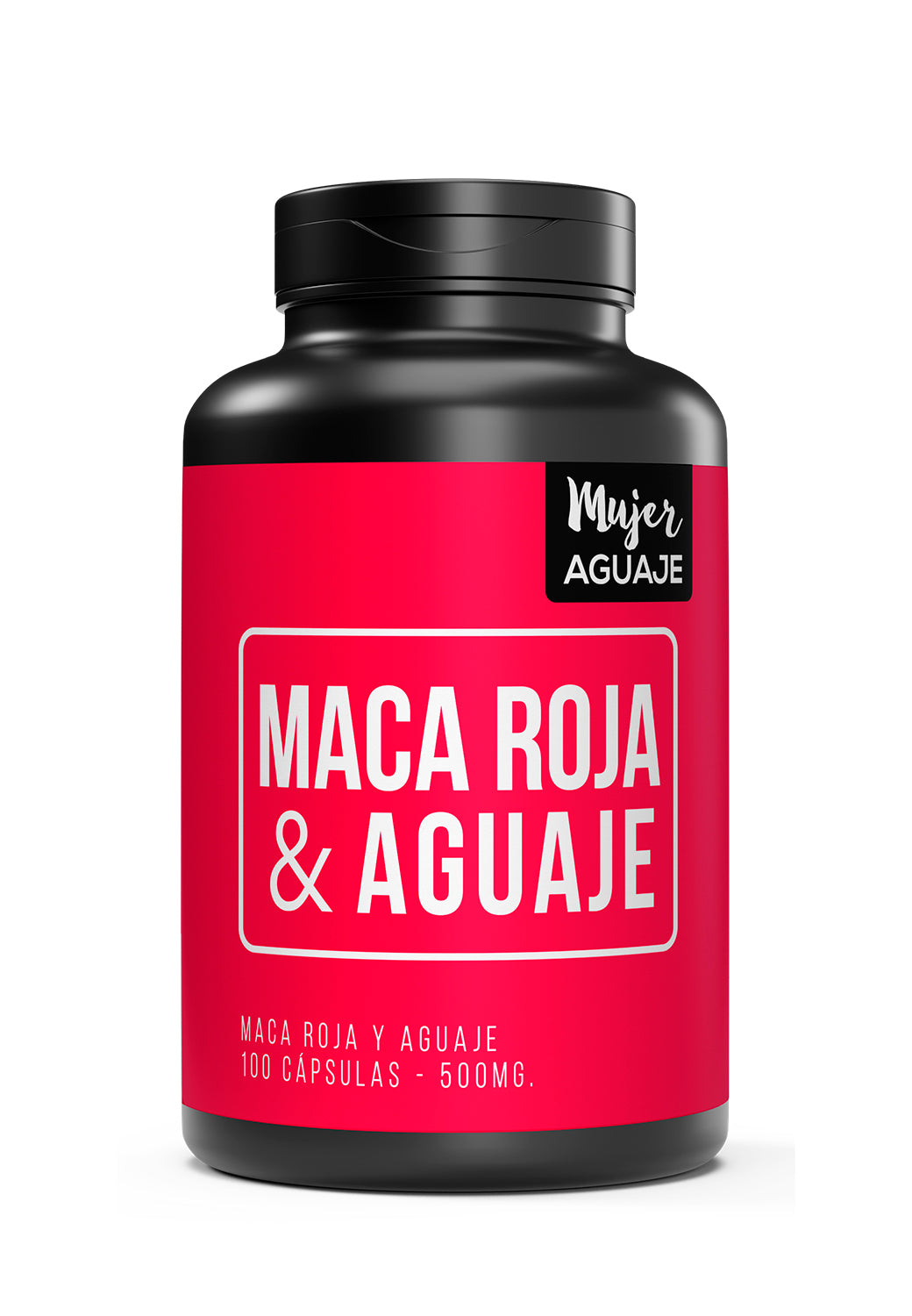 Maca Roja & Aguaje 100 capsulas Mujer Aguaje