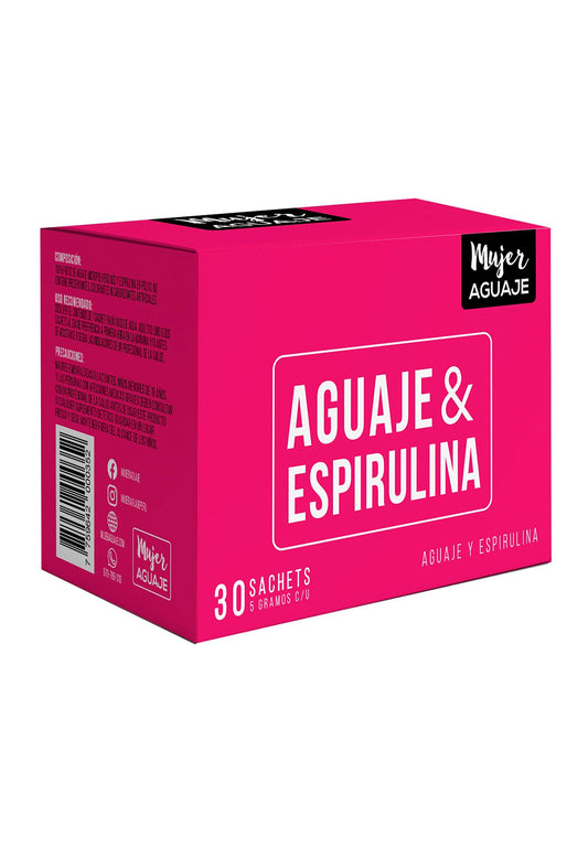 Aguaje & Espirulina 30 sachets Mujer Aguaje