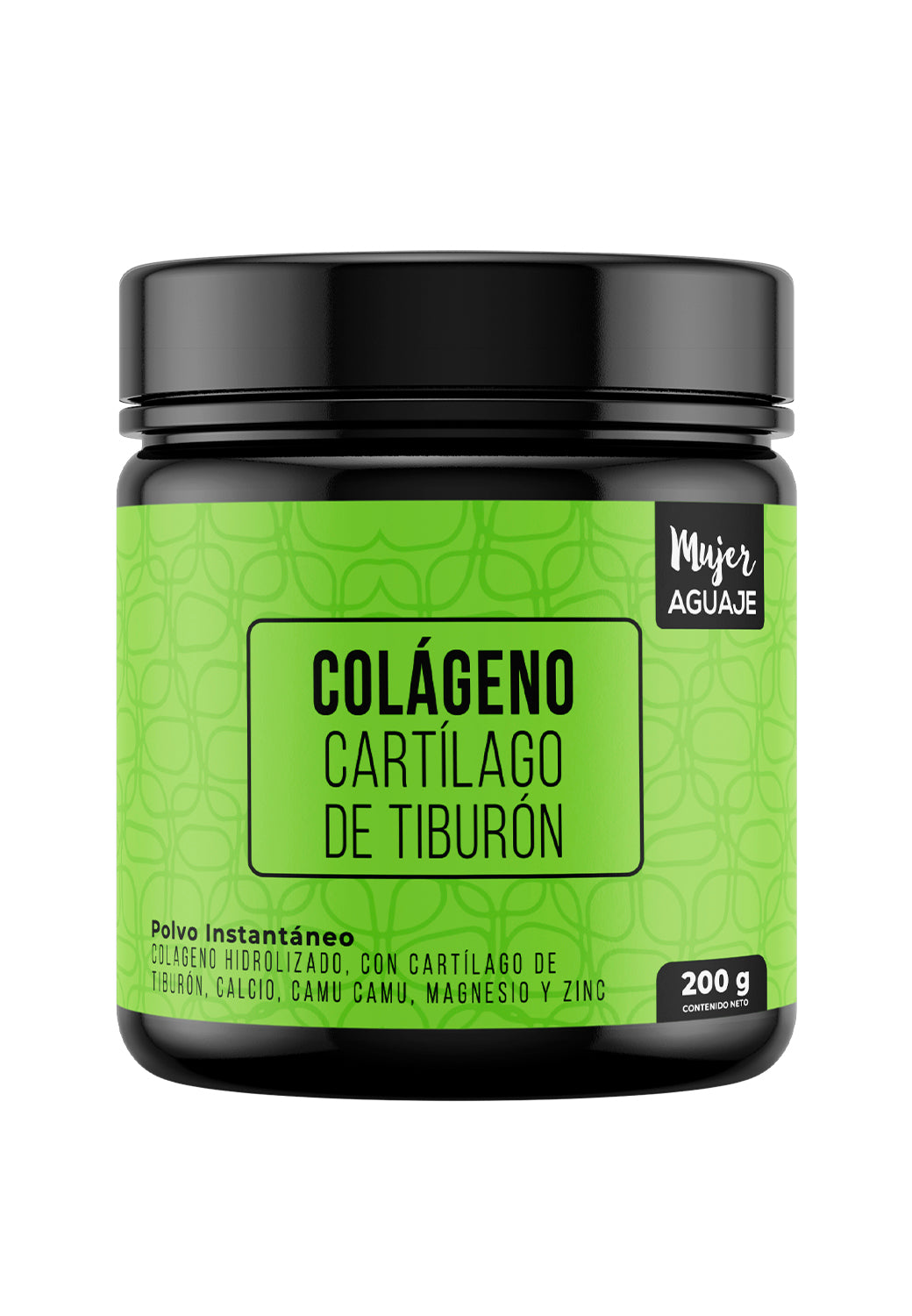 Colageno Hidrolizado & Cartilago de Tiburon 200 gramos Mujer Aguaje