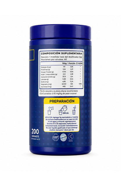 Citrato de Magnesio sabor limon 200 gramos Gusevit
