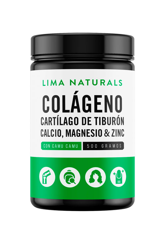 Colageno Hidrolizado con Cartilago de Tiburon 500 gramos Lima Naturals