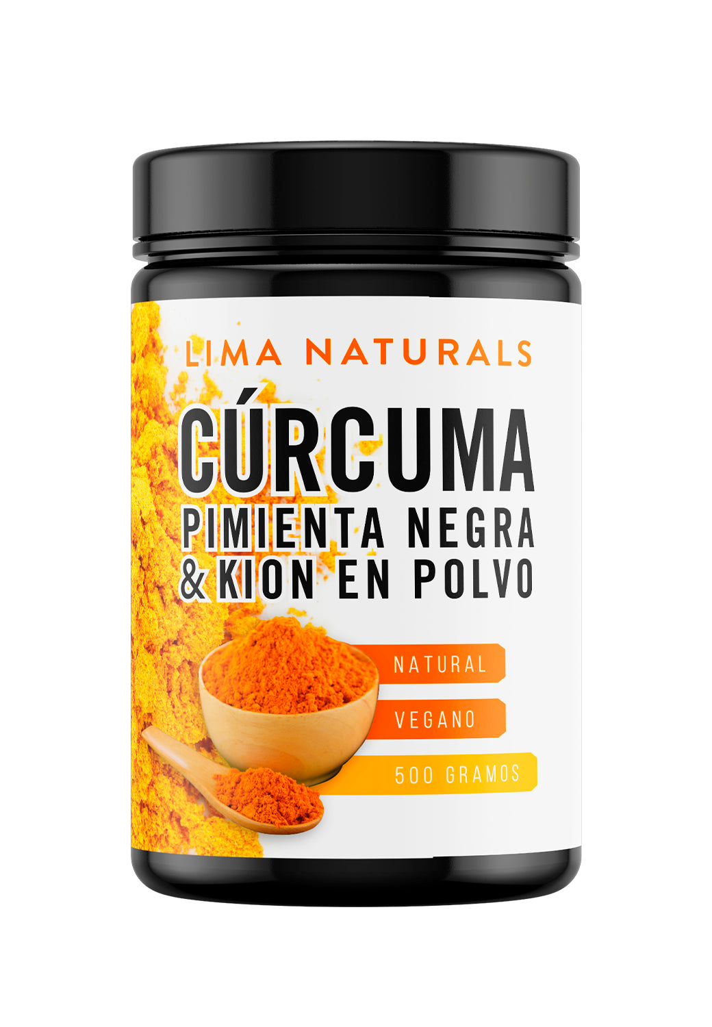 Curcuma, Pimienta Negra & Kion 500 gramos Lima Naturals