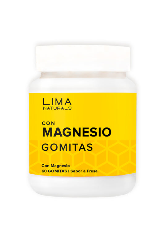 Magnesio 60 gomitas Lima Naturals