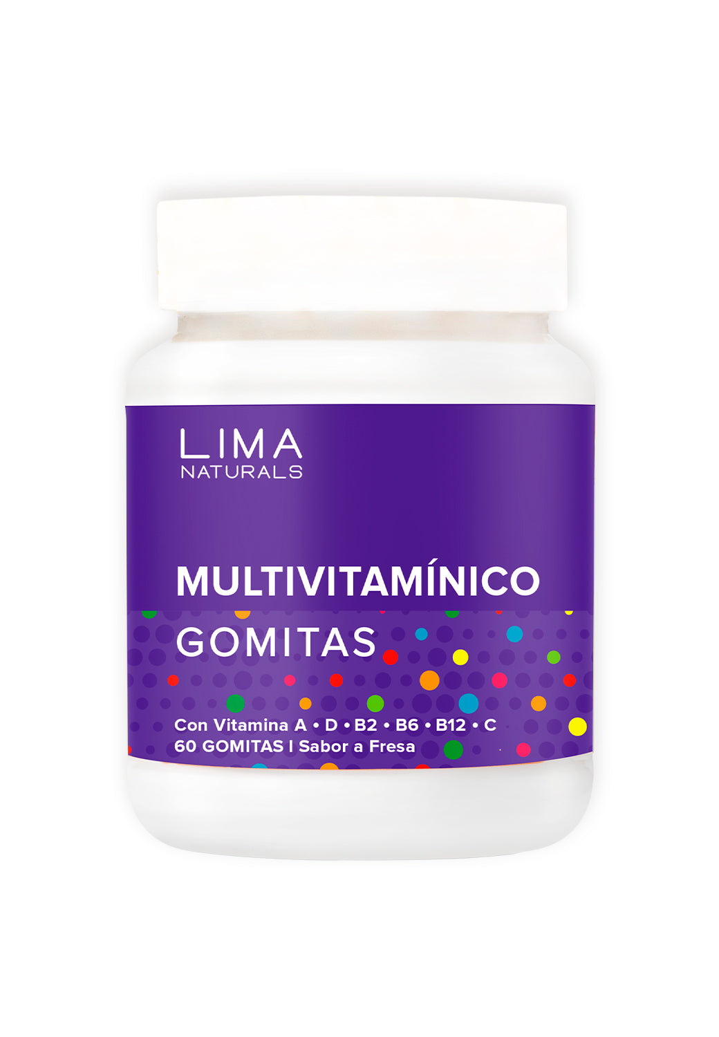 Multivitaminicas 60 gomitas Lima Naturals