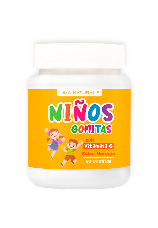 Vitamina C Niños 60 gomitas Lima Naturals