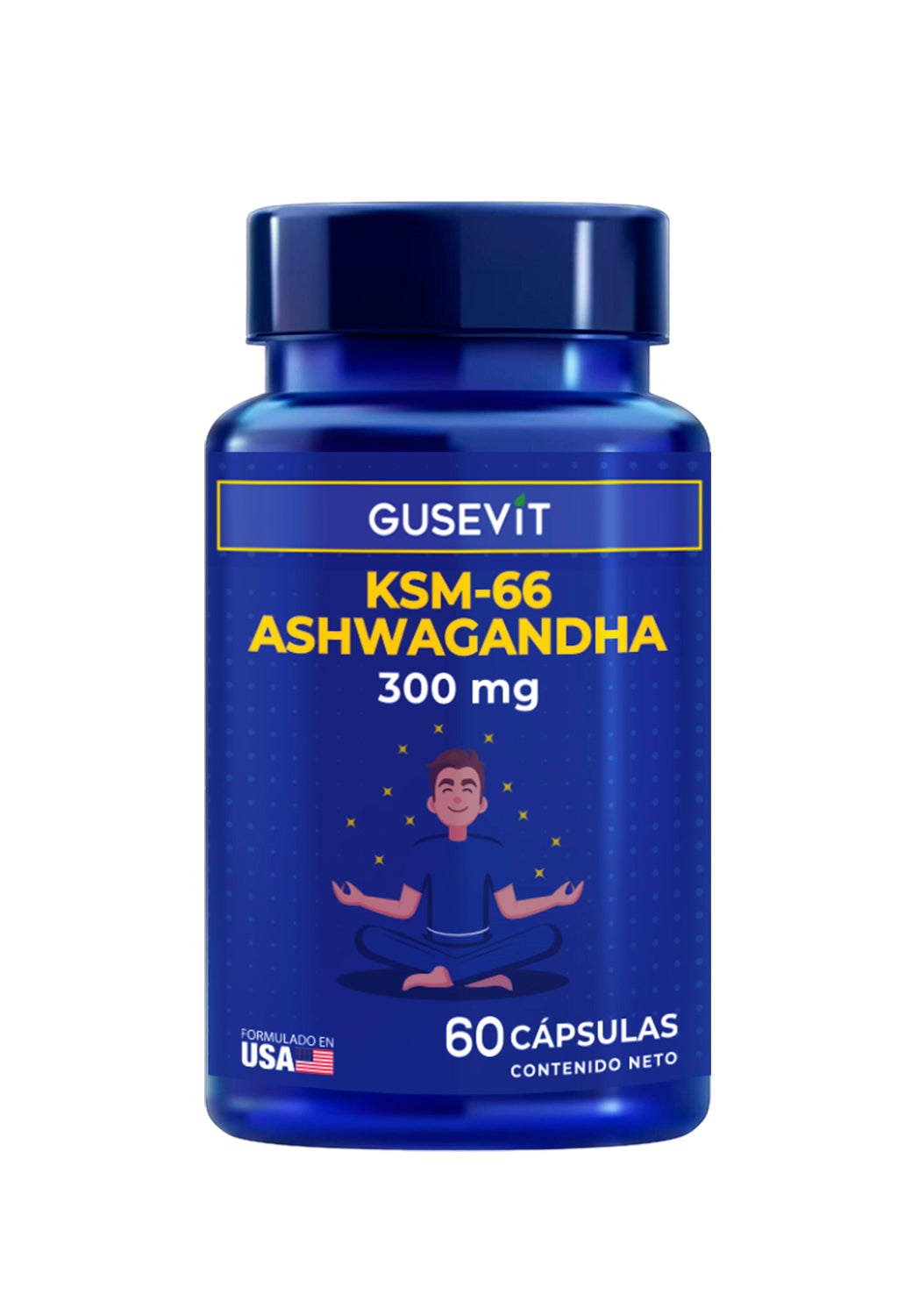 KSM-66 Ashwagandha 60 capsulas Gusevit