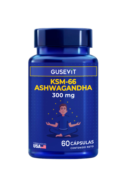 KSM-66 Ashwagandha 60 capsulas Gusevit