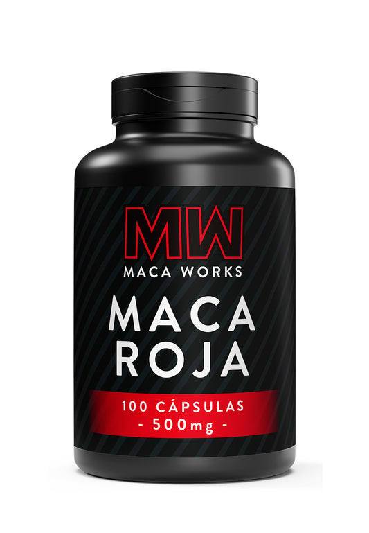 Maca Roja 100 capsulas Maca Works
