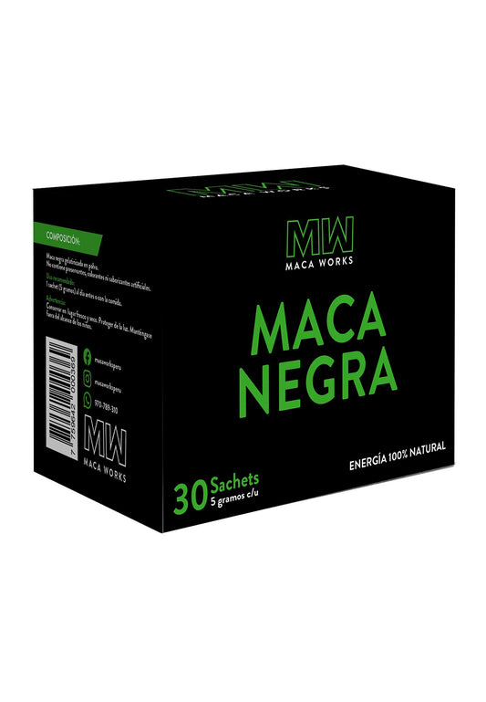 Maca Negra 30 sachets Maca Works