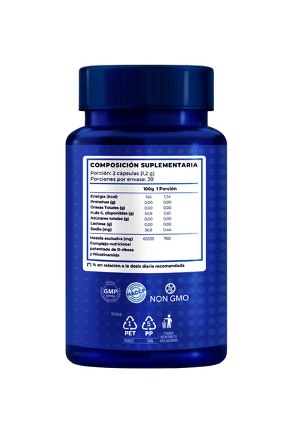 RejuveNAD+ 60 capsulas Gusevit