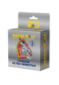 Preservativo Ultra Sensitivo Macho Wolf Pack de 48 cajas de 3 unidades c/u